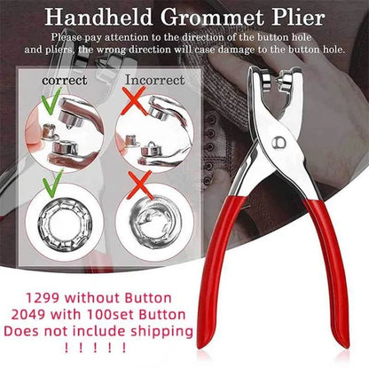 Metal Press Button Pliers Metal Sewing