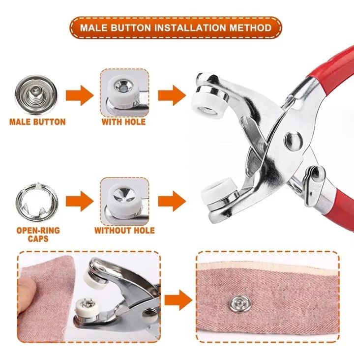 Metal Press Button Pliers Metal Sewing