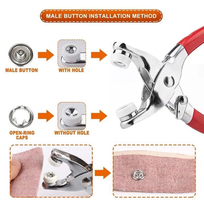 Metal Press Button Pliers Metal Sewing