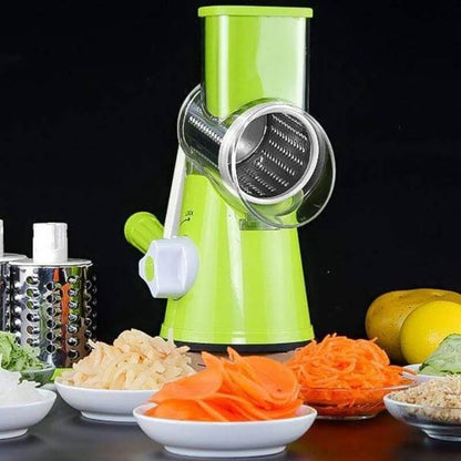 Table Top Drum Multifunctional Roller Vegetable Cutter
